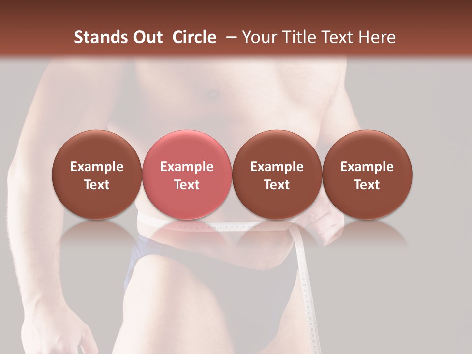 Sexual People Fitness PowerPoint Template