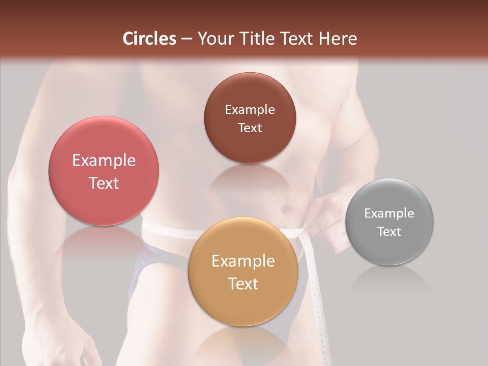 Sexual People Fitness PowerPoint Template