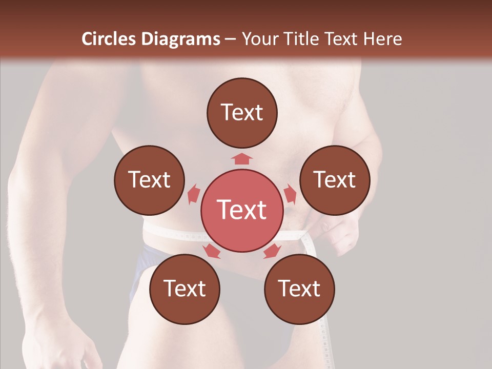 Sexual People Fitness PowerPoint Template