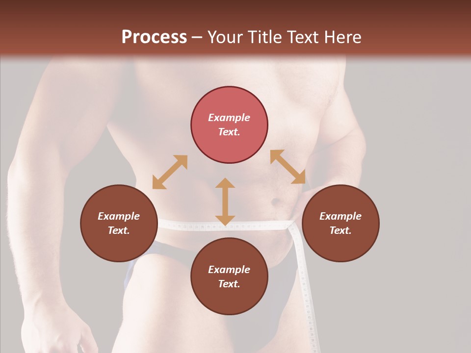 Sexual People Fitness PowerPoint Template