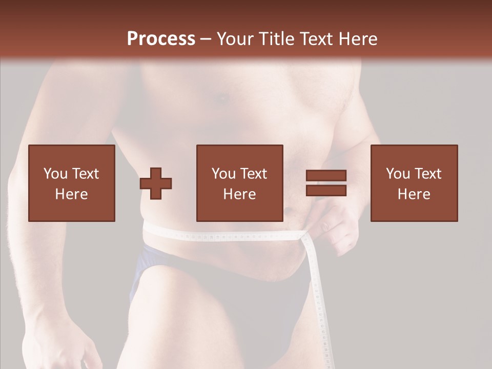 Sexual People Fitness PowerPoint Template
