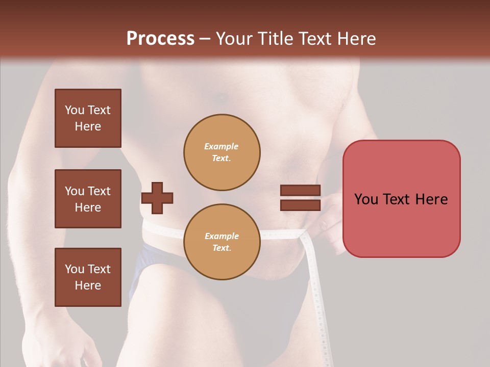 Sexual People Fitness PowerPoint Template