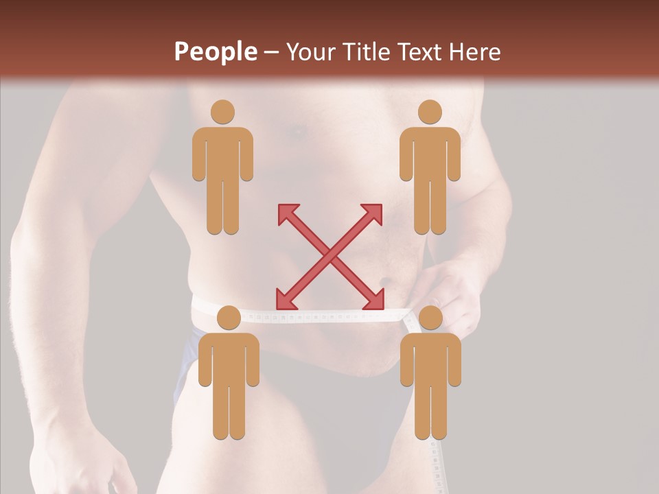 Sexual People Fitness PowerPoint Template