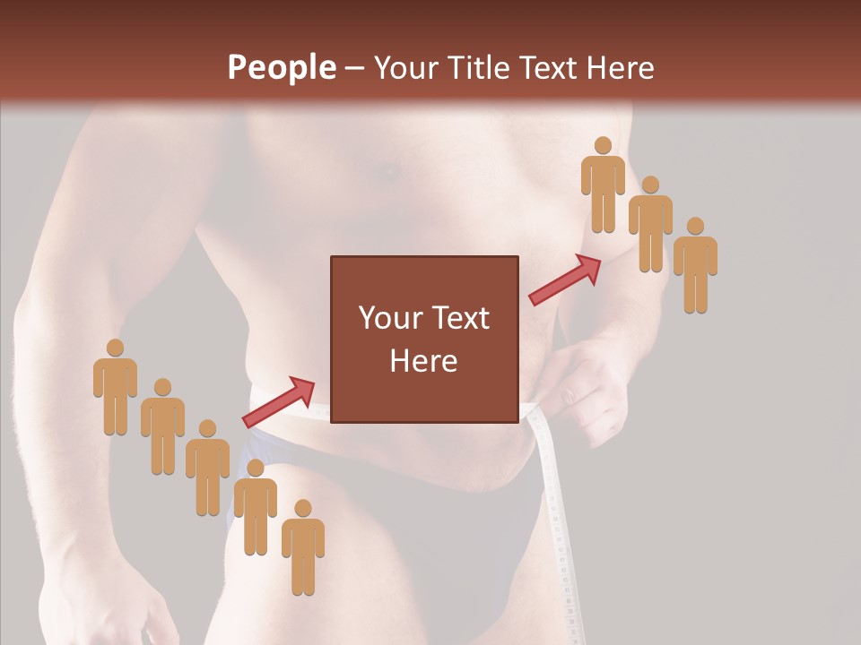Sexual People Fitness PowerPoint Template