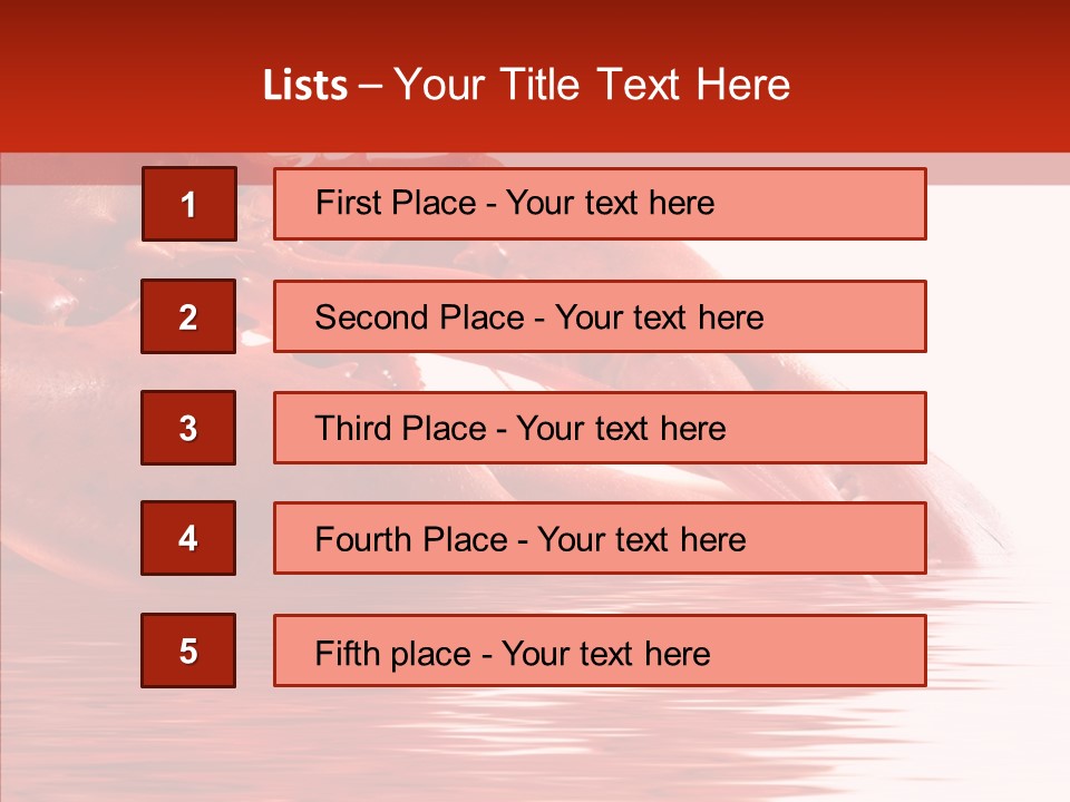 Wave Gourmet Ocean PowerPoint Template