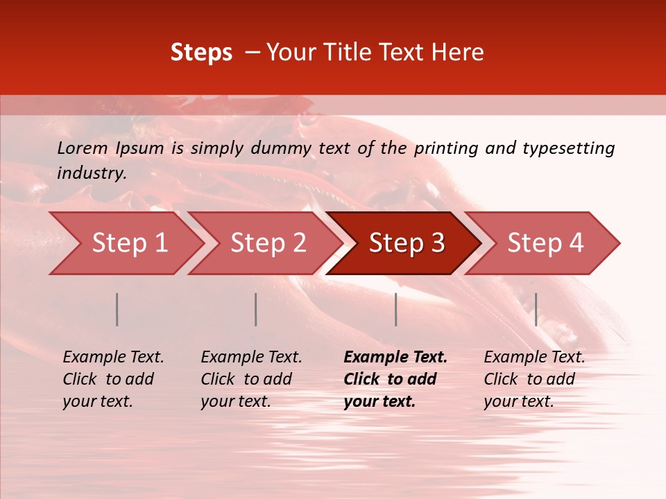 Wave Gourmet Ocean PowerPoint Template