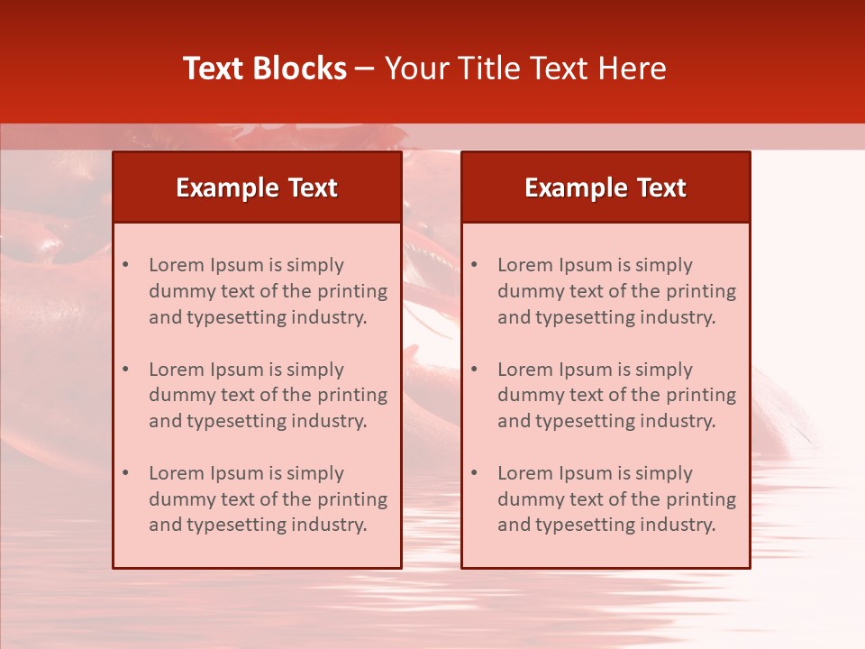 Wave Gourmet Ocean PowerPoint Template
