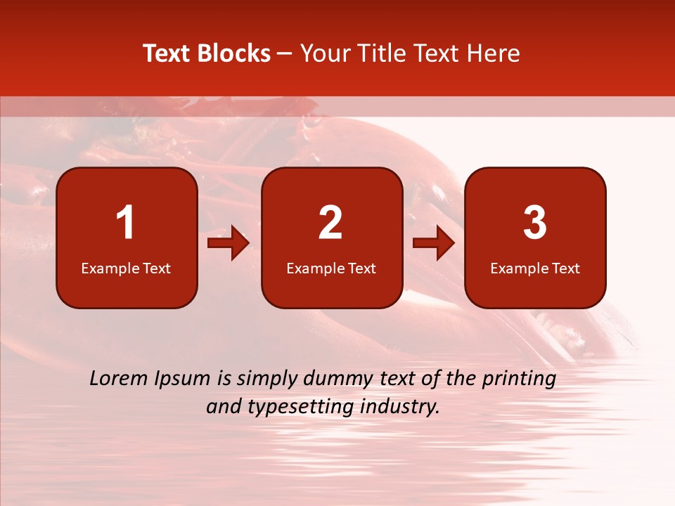 Wave Gourmet Ocean PowerPoint Template