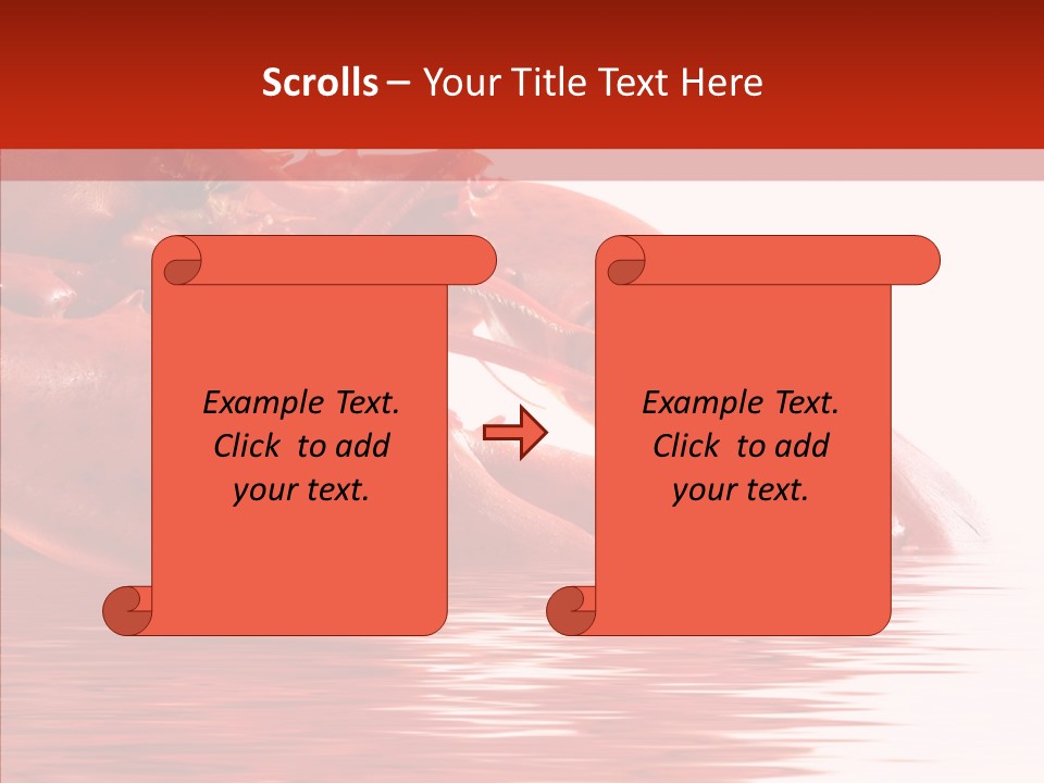 Wave Gourmet Ocean PowerPoint Template