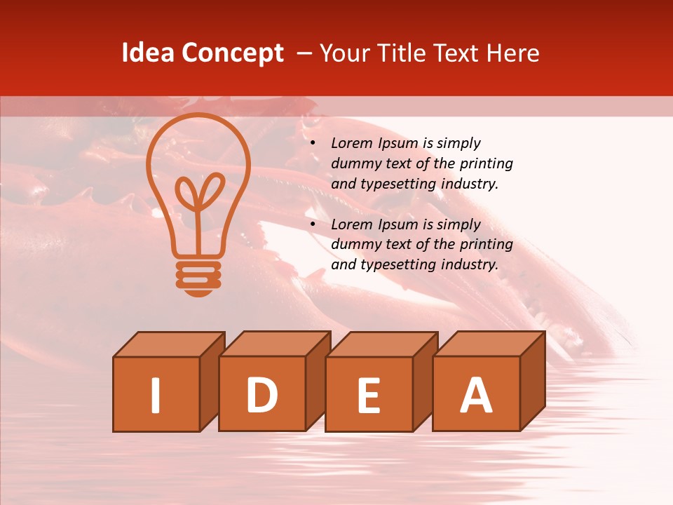 Wave Gourmet Ocean PowerPoint Template