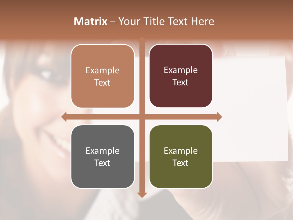 Feminine Thinking Communication PowerPoint Template