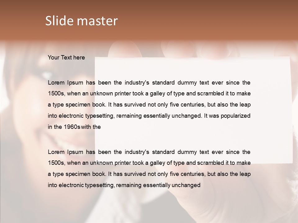 Feminine Thinking Communication PowerPoint Template