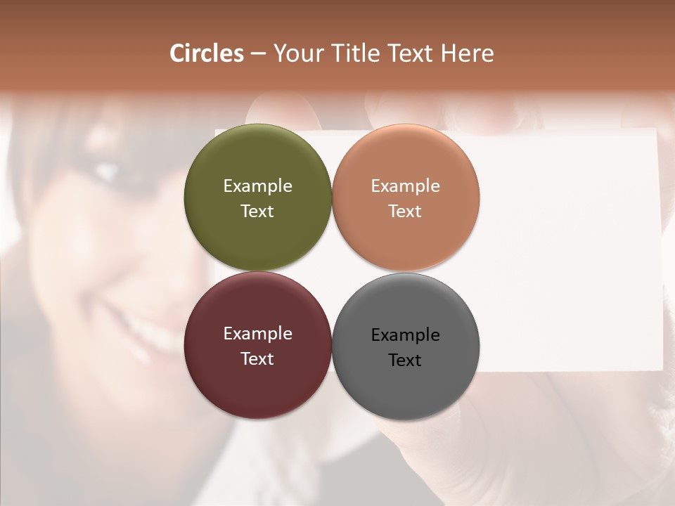 Feminine Thinking Communication PowerPoint Template