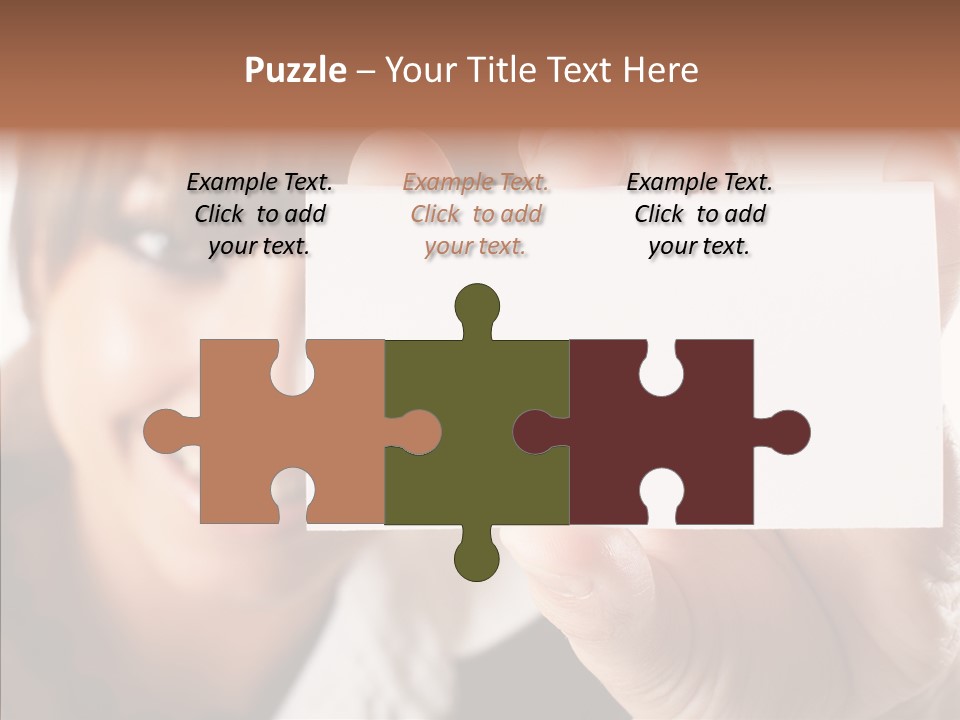 Feminine Thinking Communication PowerPoint Template