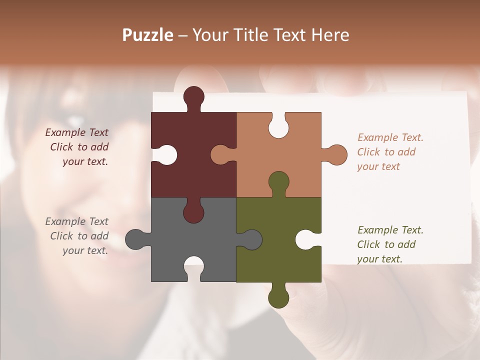 Feminine Thinking Communication PowerPoint Template