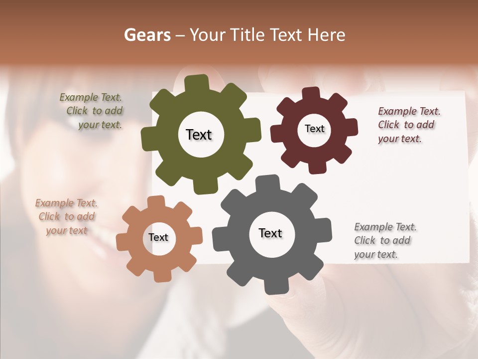 Feminine Thinking Communication PowerPoint Template