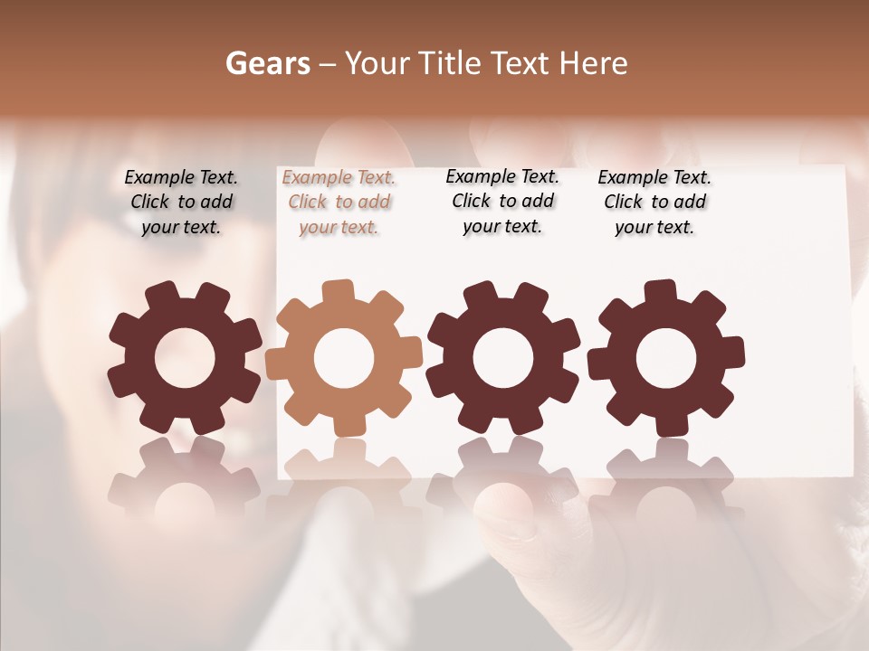 Feminine Thinking Communication PowerPoint Template