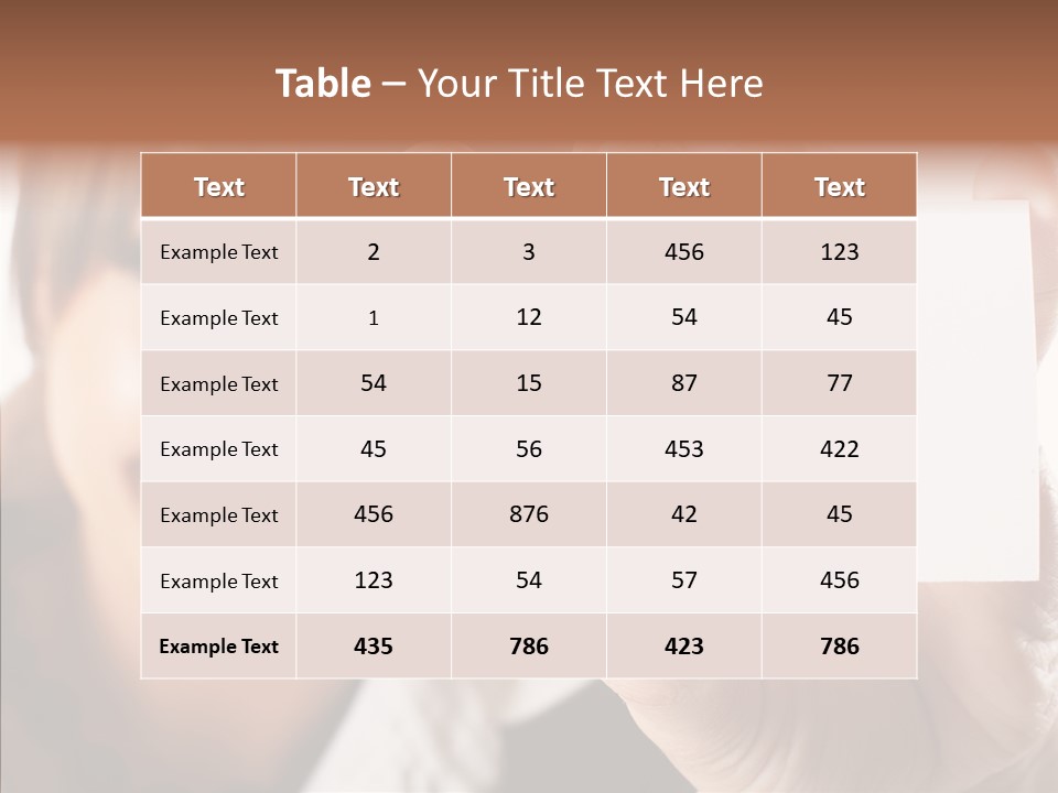 Feminine Thinking Communication PowerPoint Template