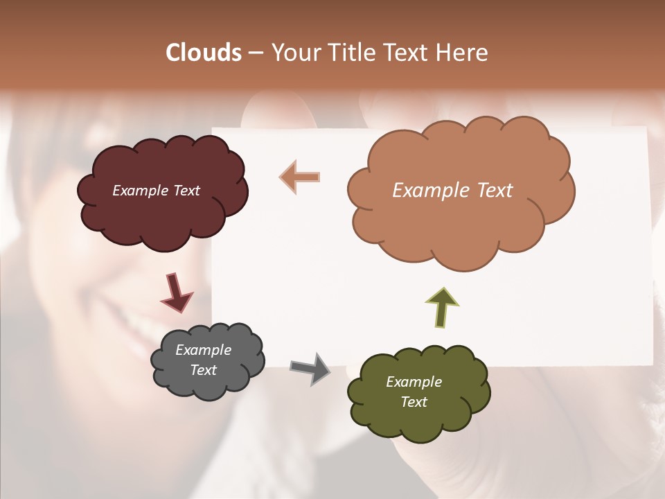 Feminine Thinking Communication PowerPoint Template