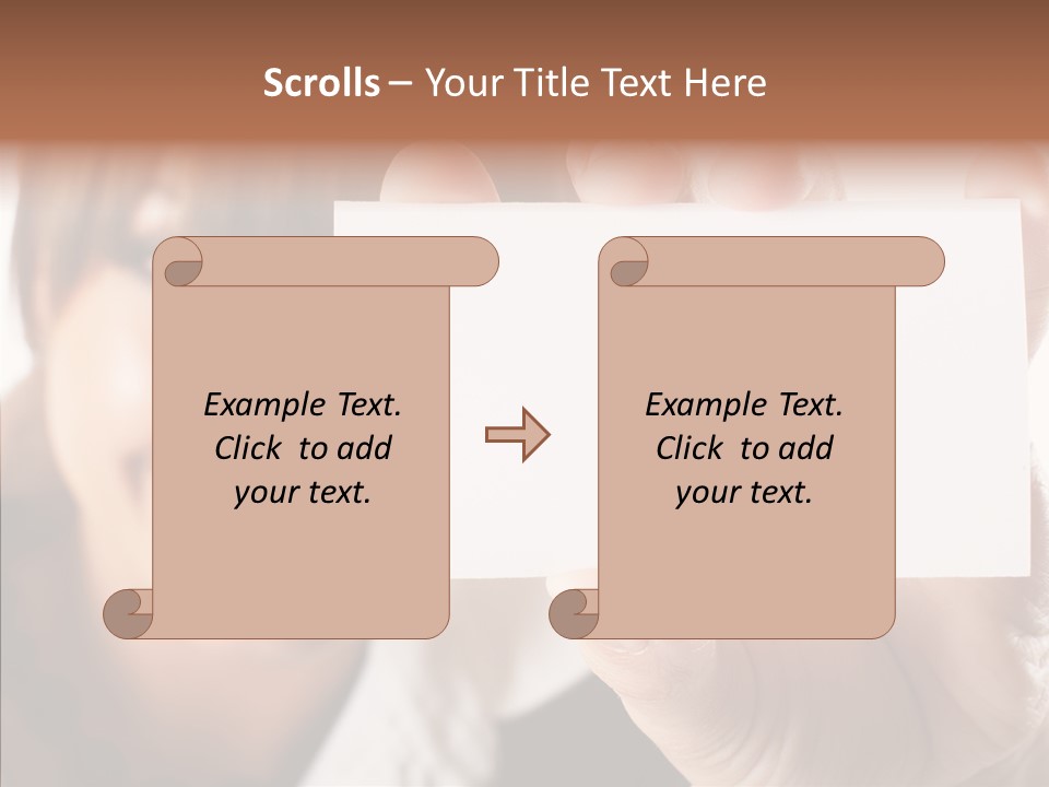 Feminine Thinking Communication PowerPoint Template