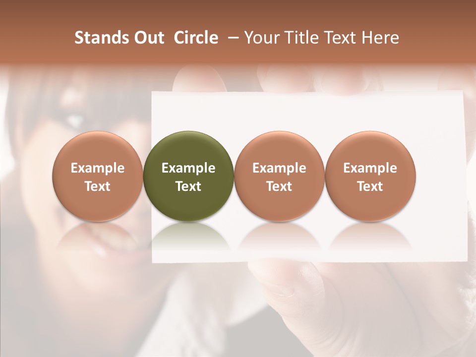 Feminine Thinking Communication PowerPoint Template