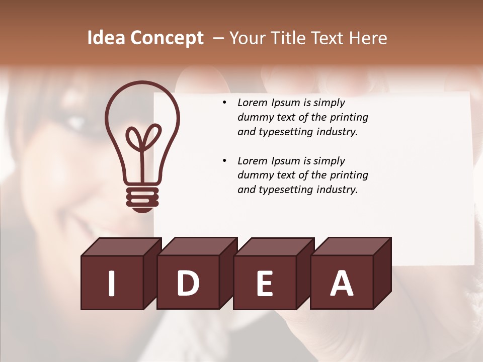 Feminine Thinking Communication PowerPoint Template