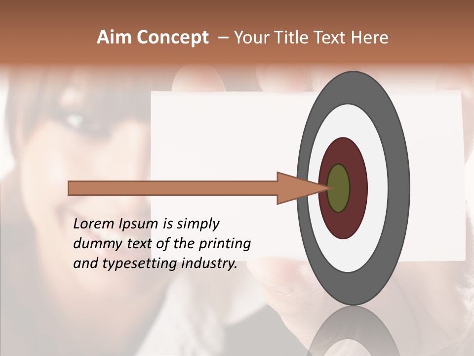 Feminine Thinking Communication PowerPoint Template