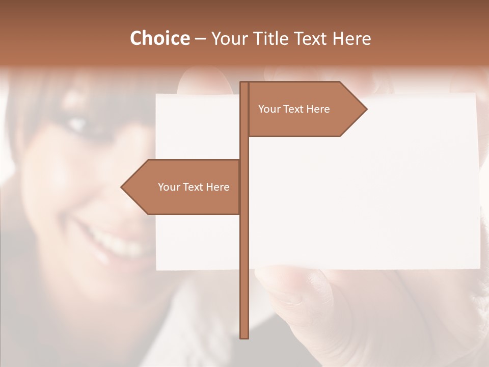 Feminine Thinking Communication PowerPoint Template