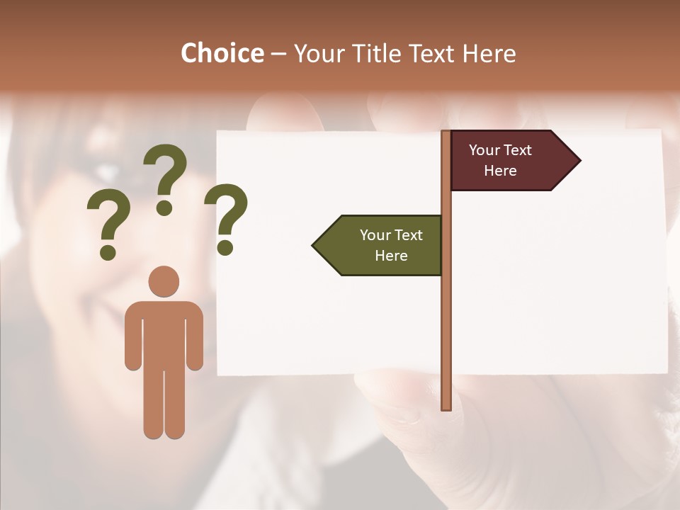 Feminine Thinking Communication PowerPoint Template