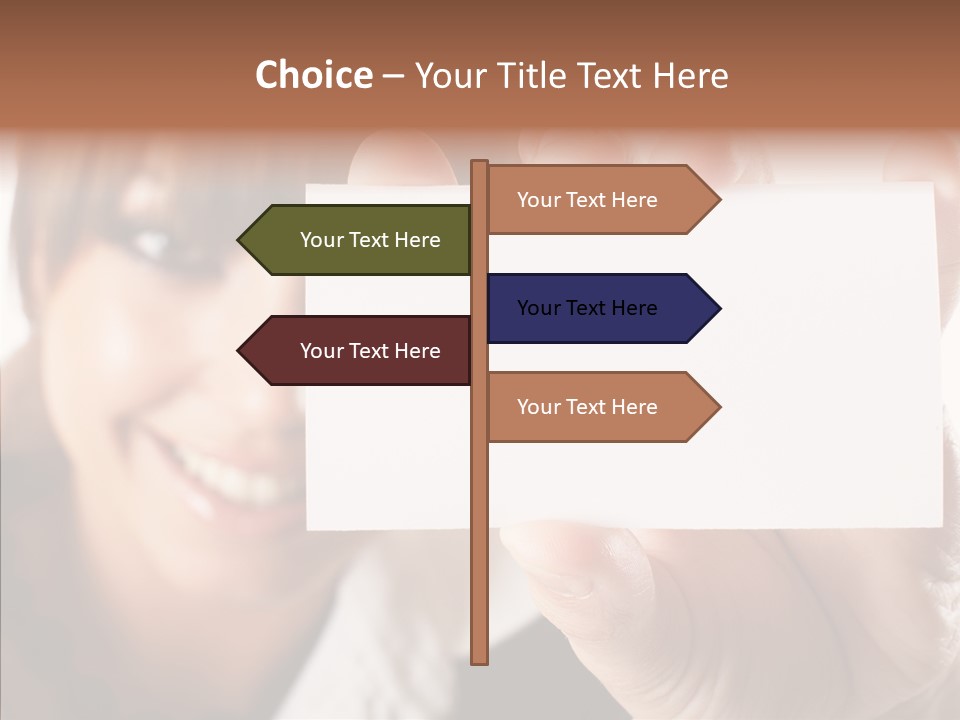 Feminine Thinking Communication PowerPoint Template