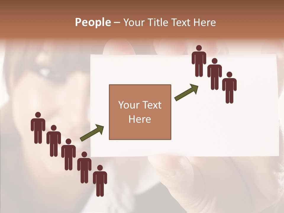 Feminine Thinking Communication PowerPoint Template