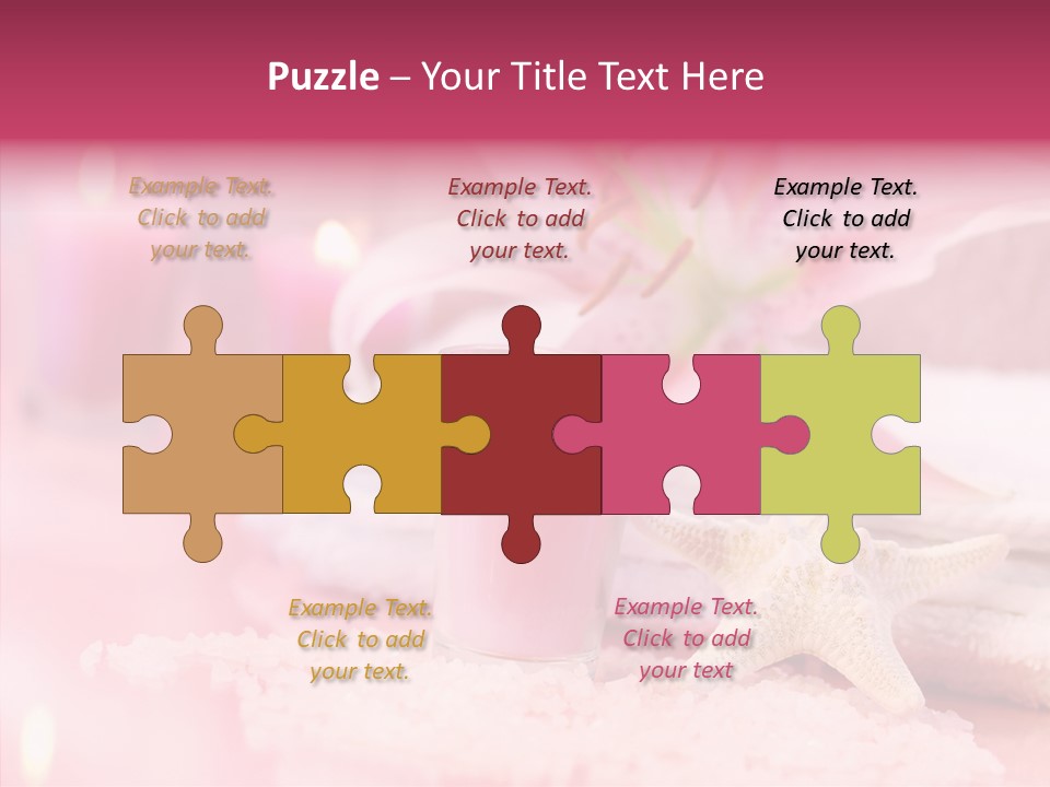 Bathe Peaceful Zen PowerPoint Template