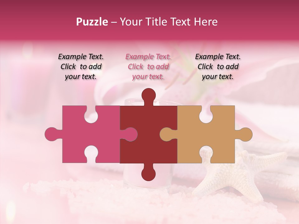 Bathe Peaceful Zen PowerPoint Template