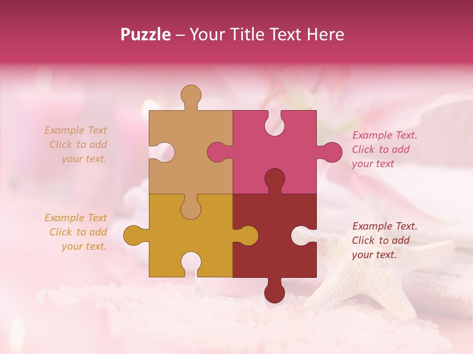 Bathe Peaceful Zen PowerPoint Template