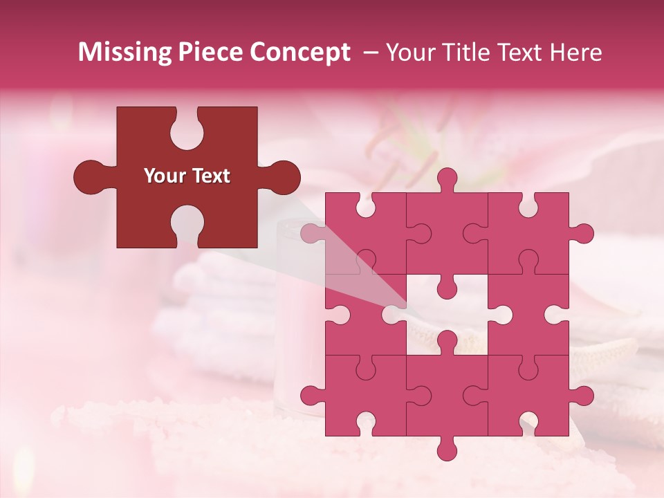 Bathe Peaceful Zen PowerPoint Template