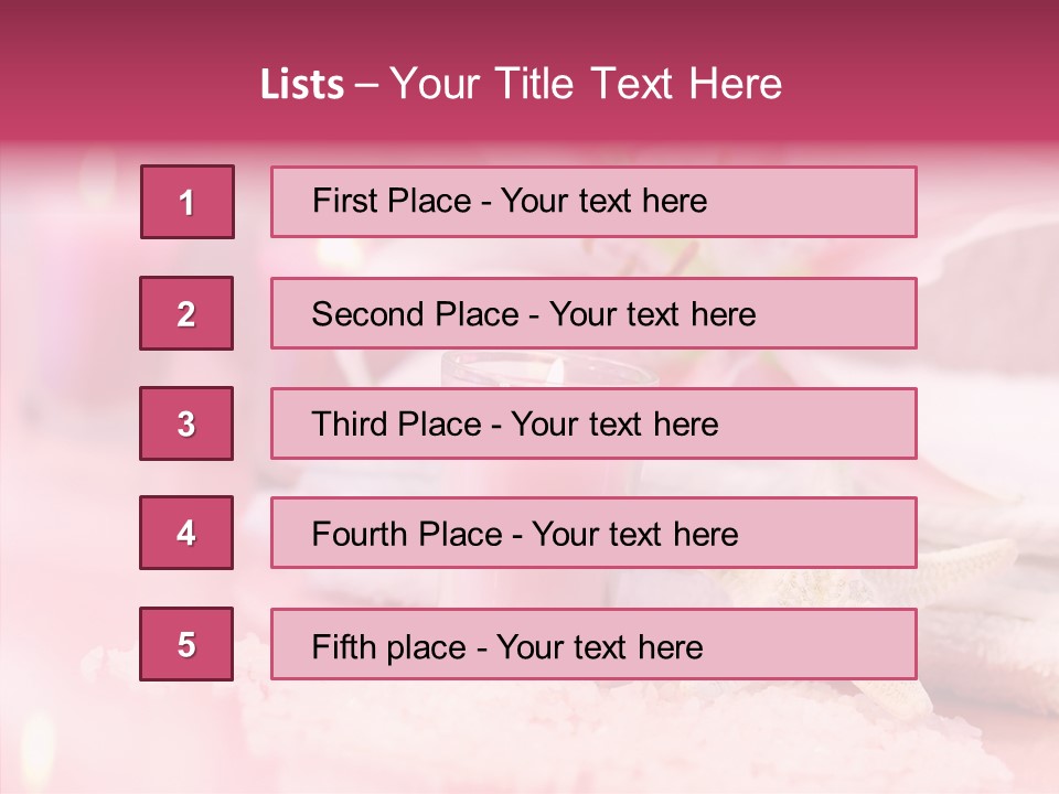 Bathe Peaceful Zen PowerPoint Template
