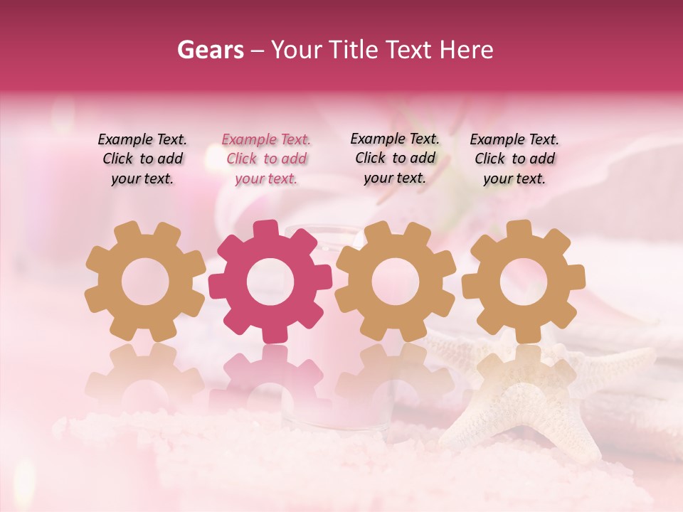 Bathe Peaceful Zen PowerPoint Template