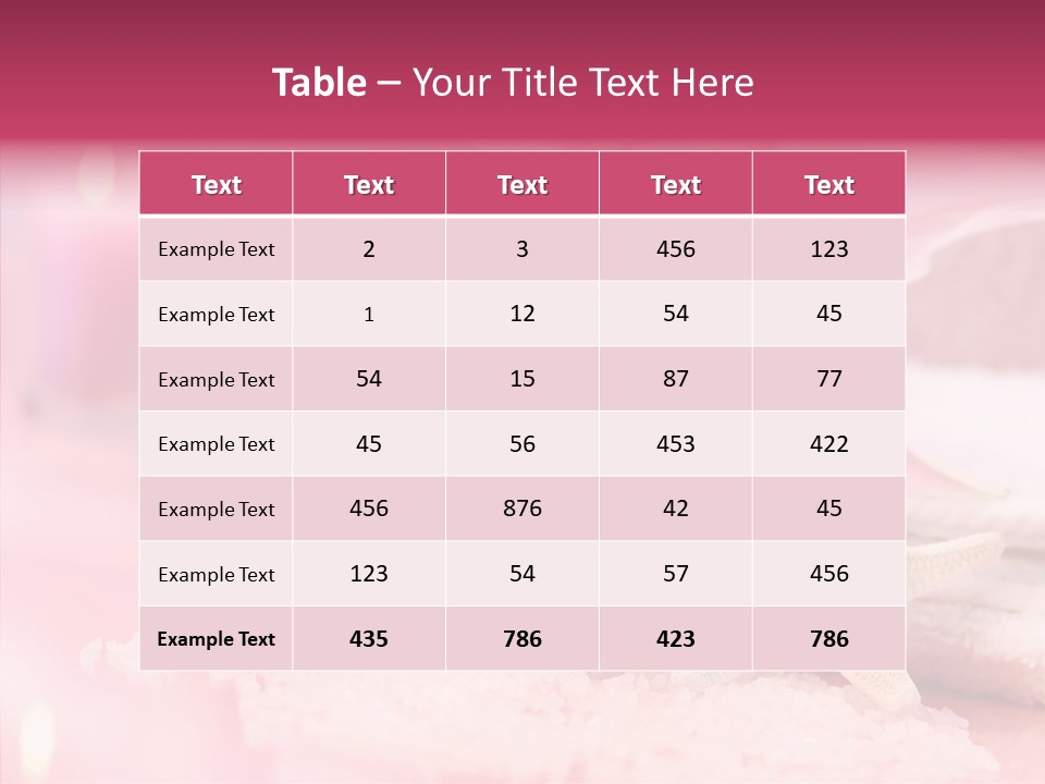 Bathe Peaceful Zen PowerPoint Template