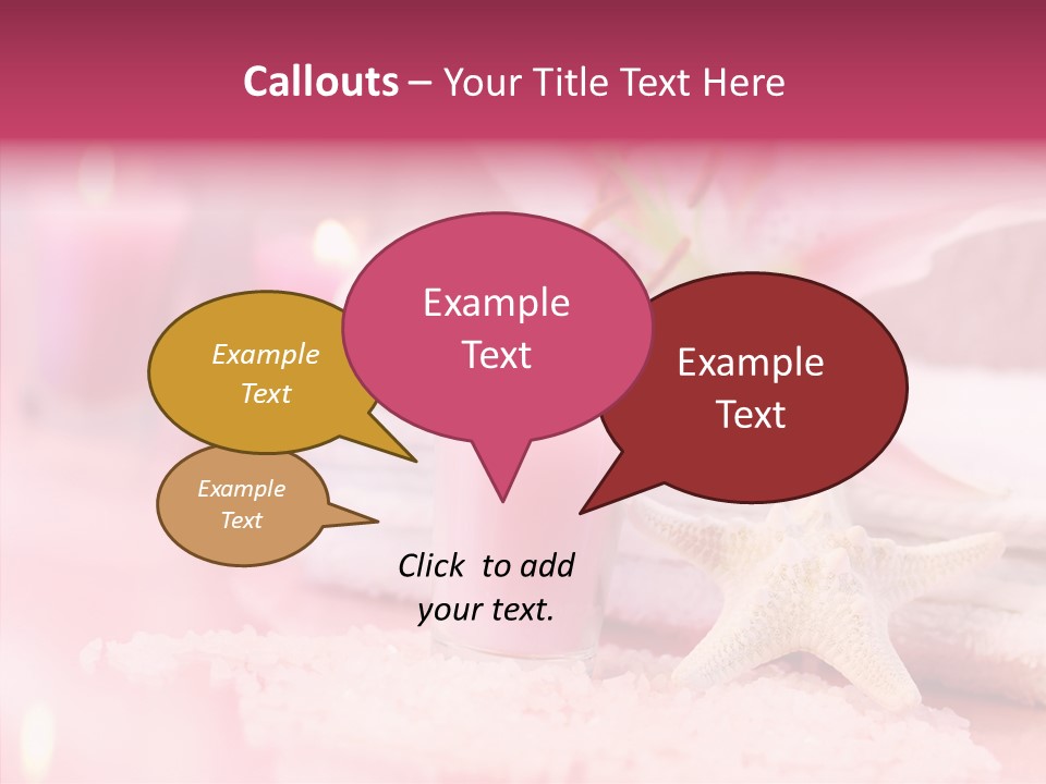 Bathe Peaceful Zen PowerPoint Template