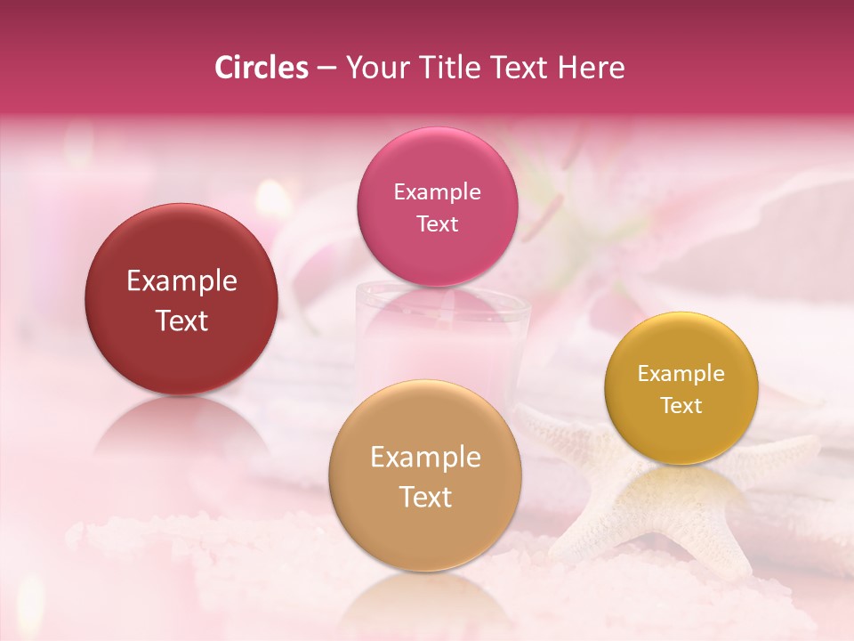 Bathe Peaceful Zen PowerPoint Template