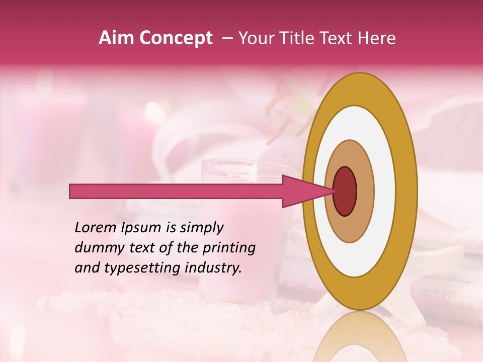 Bathe Peaceful Zen PowerPoint Template