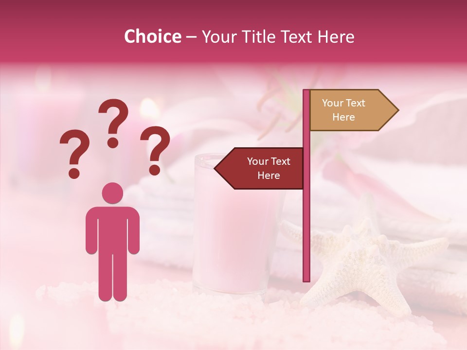 Bathe Peaceful Zen PowerPoint Template