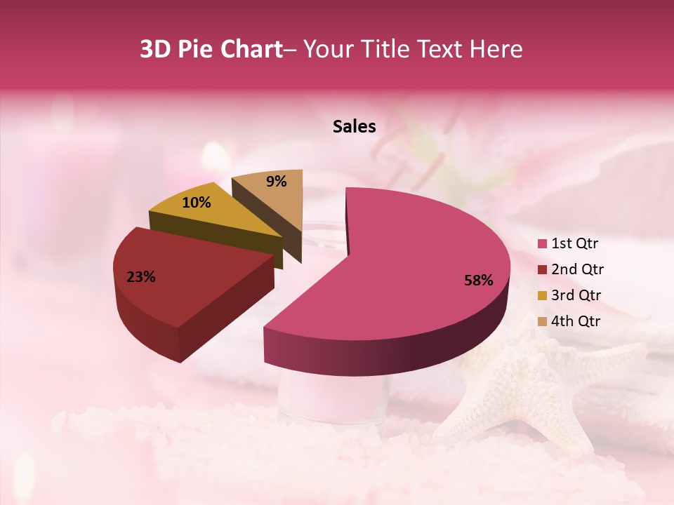 Bathe Peaceful Zen PowerPoint Template