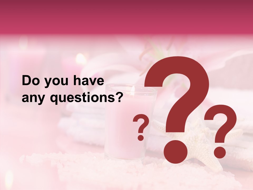 Bathe Peaceful Zen PowerPoint Template