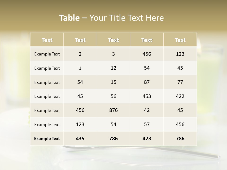 Hygiene Fresh Healthy PowerPoint Template