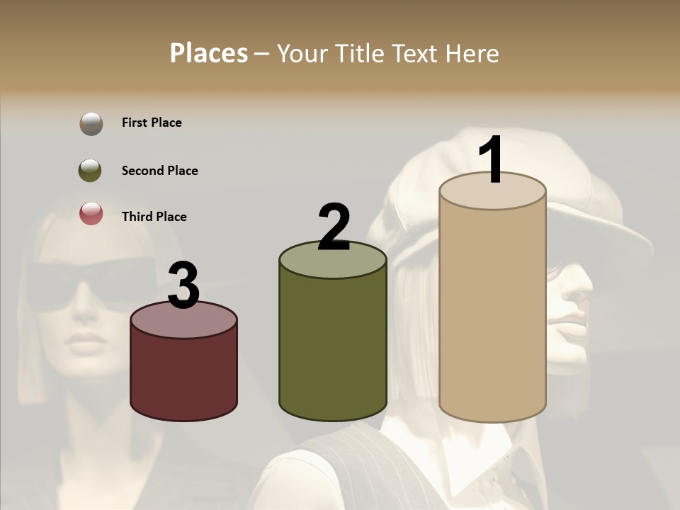 Fashion People Fashionable PowerPoint Template