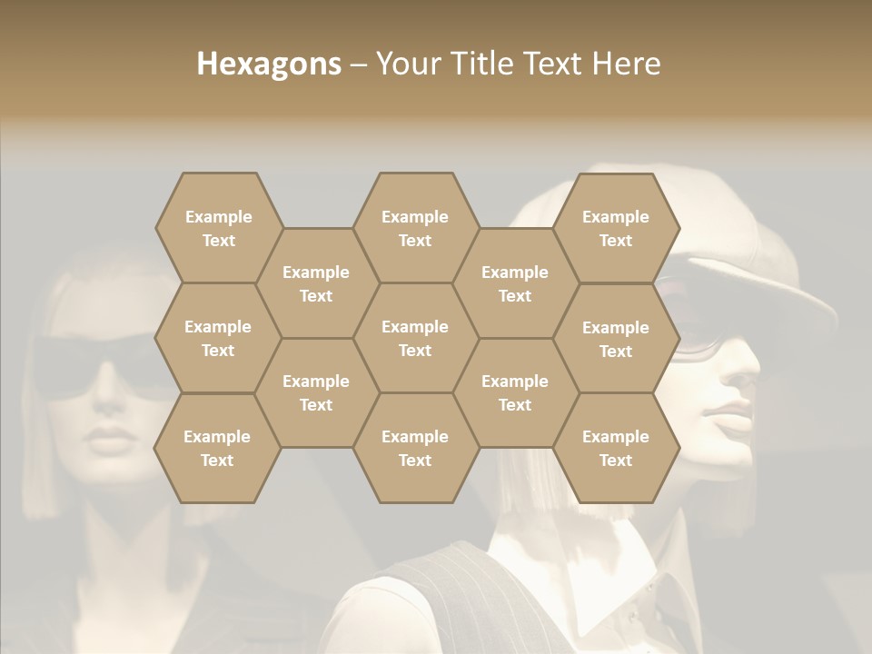 Fashion People Fashionable PowerPoint Template