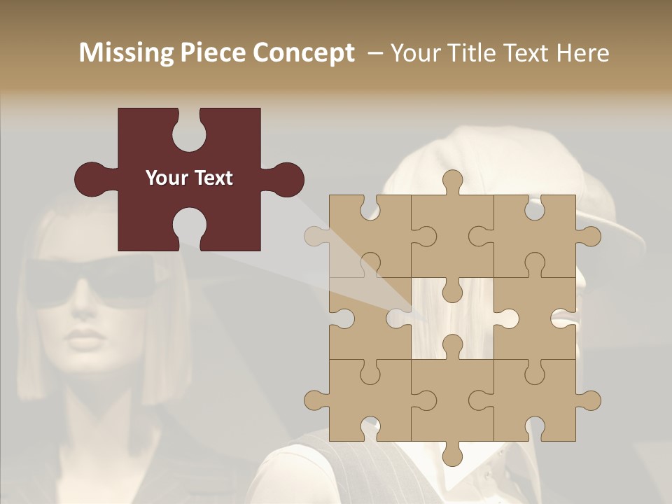 Fashion People Fashionable PowerPoint Template