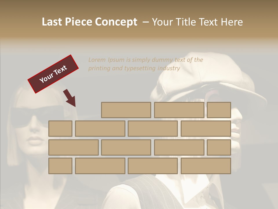 Fashion People Fashionable PowerPoint Template