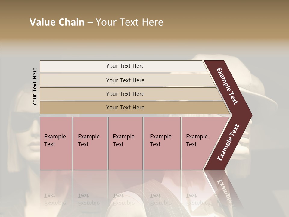 Fashion People Fashionable PowerPoint Template